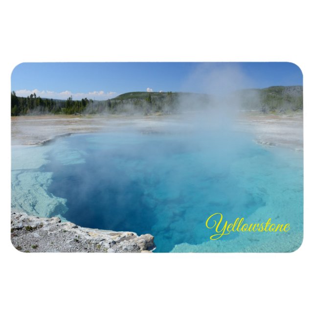 Yellowstone Magnet-Hett Vår Magnet (Horisontell)