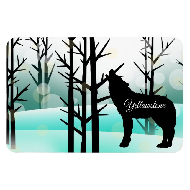 Yellowstone Magnet-Varg Magnet (Horisontell)