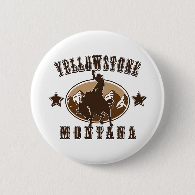 Yellowstone-Montana Knapp (Framsida)