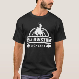 Yellowstone Montana Rodeo Cowboy T Shirt