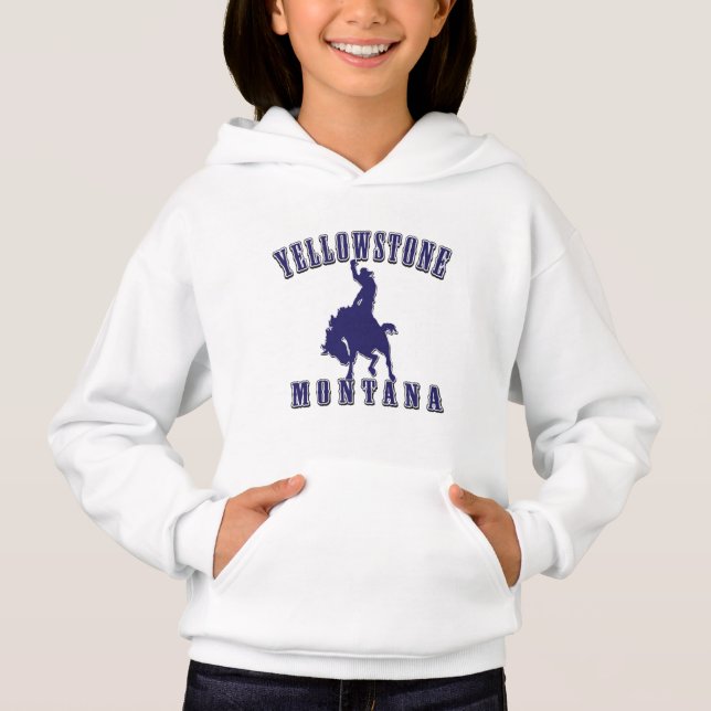 Yellowstone Montana T Shirt (Framsida)