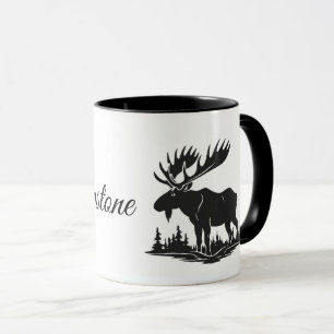Yellowstone Moose Mugg