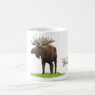 Yellowstone Moose Mugg