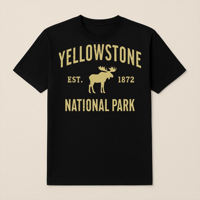 Yellowstone Moose T-Shirt (Skapare uppladdad)
