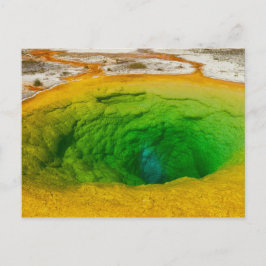Yellowstone - Morgon Glory Pool vykort