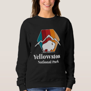 Yellowstone Mountain Buffalo Nationalpark Wyoming T Shirt