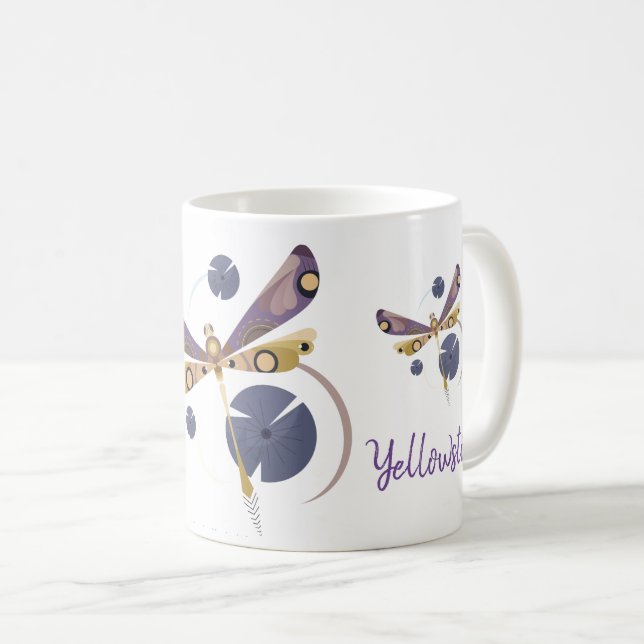 Yellowstone-mugg Kaffemugg (Framsida höger)