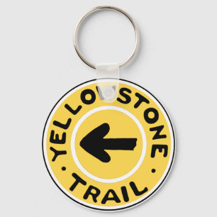 Yellowstone National Auto Trail Nyckelring