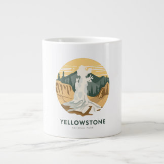 Yellowstone National Park Adventure Jumbo Mugg