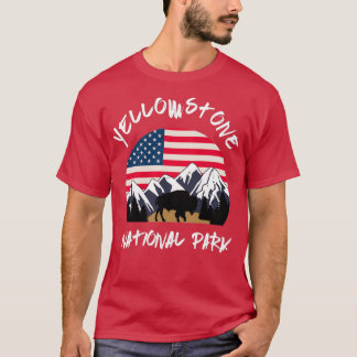 Yellowstone National Park America T Shirt