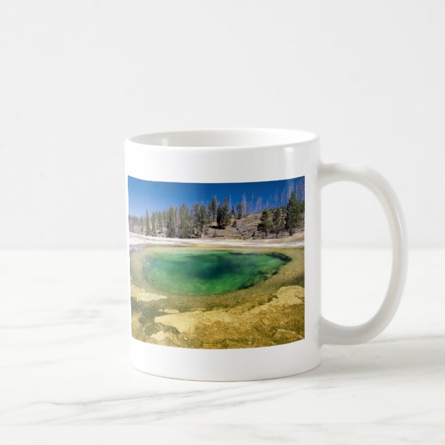 Yellowstone National Park Anpassade Gifts Kaffemugg (Höger)