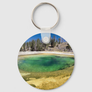Yellowstone National Park Anpassade Gifts Nyckelring