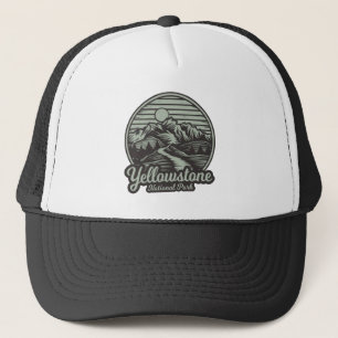 Yellowstone National Park Bergstig Keps