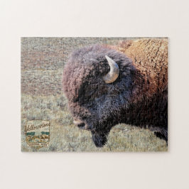 Yellowstone National Park Bison-pussel Pussel