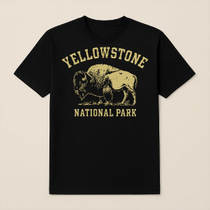Yellowstone National Park Bison T Shirt