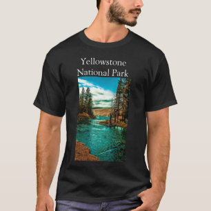 Yellowstone National Park Black Shirt T