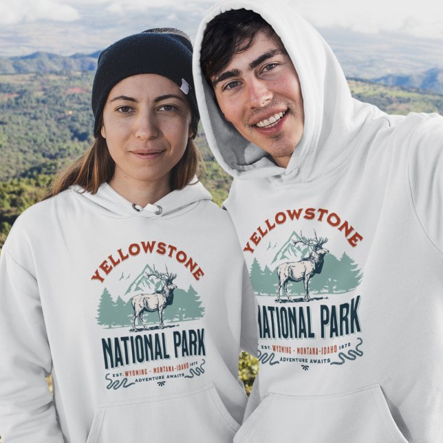 Yellowstone National Park Cute Landscape T Shirt (Skapare uppladdad)