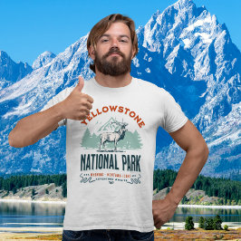 Yellowstone National Park Cute Landscape T Shirt