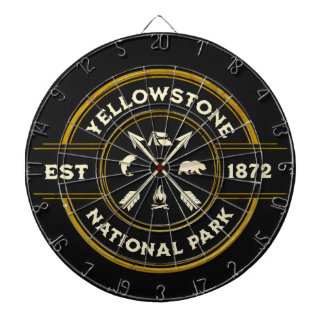 Yellowstone National Park dartboard Darttavla