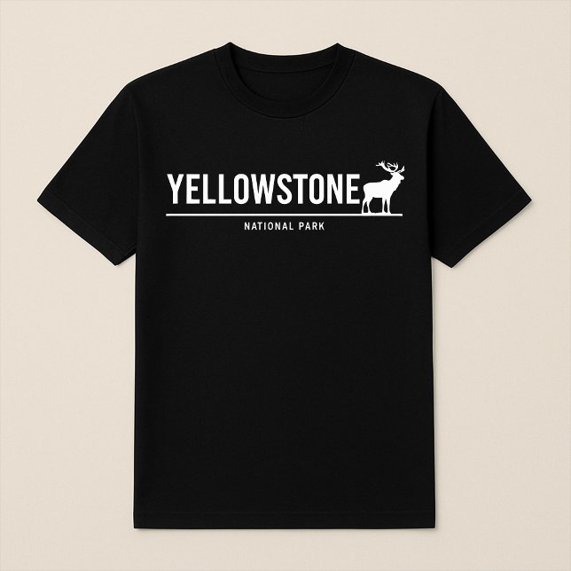 Yellowstone National Park Elk T Shirt (Skapare uppladdad)