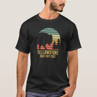 Yellowstone National Park Family Road Resa 2022 Mo T Shirt