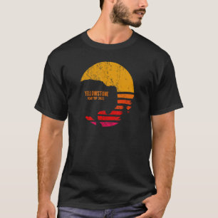 Yellowstone National Park Family Road Resa 2022 Mo T Shirt