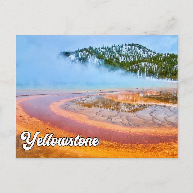 Yellowstone National Park, Förenade Stater Vykort (Framsida)