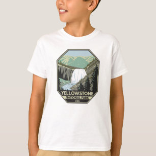 Yellowstone National Park Gibbon Falls Vintage T Shirt