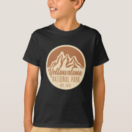 Yellowstone National Park Hiking Camping T Shirt