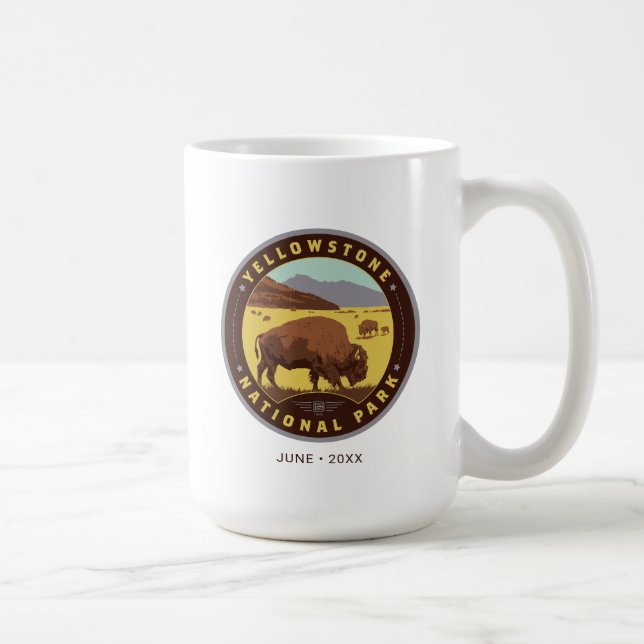 Yellowstone National Park Kaffemugg (Höger)