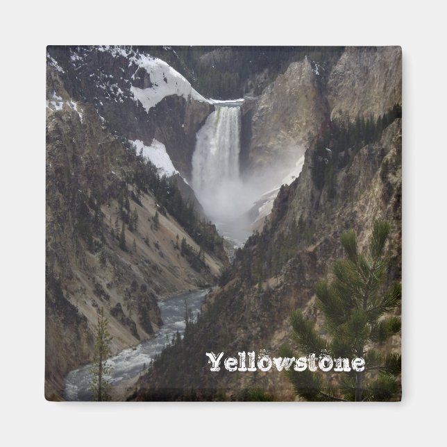 Yellowstone National Park Magnet (Framsidan)