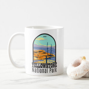 Yellowstone National Park Mammoth Hett Vår Kaffemugg