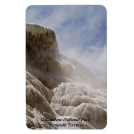 YELLOWSTONE NATIONAL PARK, MAMMOTH TERRACER (5) MAGNET