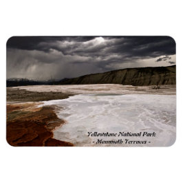 YELLOWSTONE NATIONAL PARK, MAMMOTH TERRACES (2) MAGNET
