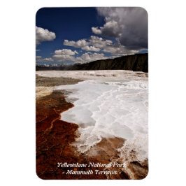 YELLOWSTONE NATIONAL PARK, MAMMOTH TERRASSERNA MAGNET