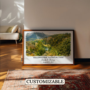 Yellowstone National Park Montana Affisch, Beställ Poster