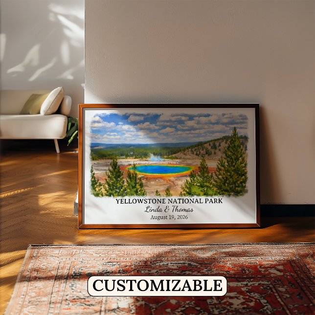 Yellowstone National Park Montana Affisch, Beställ Poster (Skapare uppladdad)