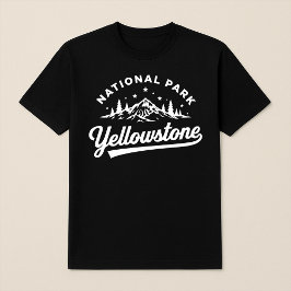Yellowstone National Park Mountain & Forest T Shirt