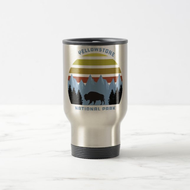 Yellowstone National Park Mountain Souvenir Resemugg (Center)