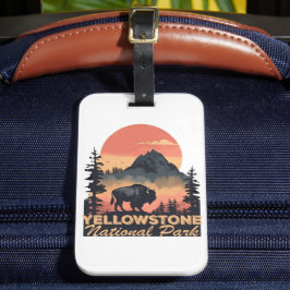 Yellowstone National Park Mountain Travel Bagagebricka