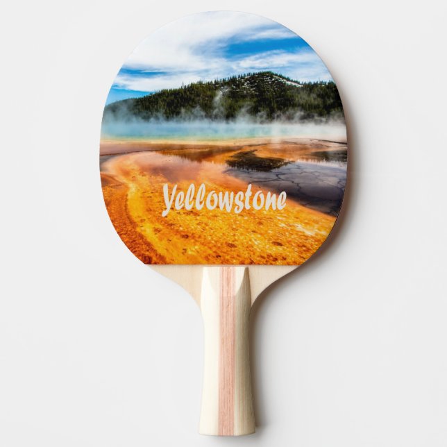 Yellowstone National Park Mountains Nature Animals Pingisracket (Framsidan)