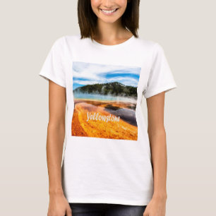Yellowstone National Park Mountains Nature Animals T Shirt