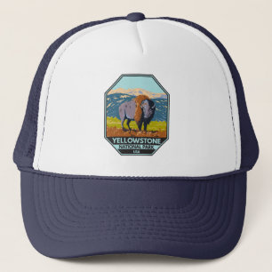 Yellowstone National Park North American Bison  Keps