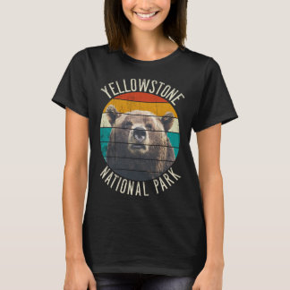Yellowstone National Park Outfit Grizzly Bear T Shirt