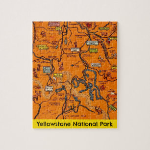 Yellowstone National Park Puzzle Pussel