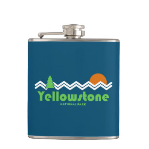 Yellowstone National Park Retro Fickplunta