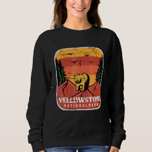 Yellowstone National Park Souvenir Grizzlybjörn Wy T Shirt