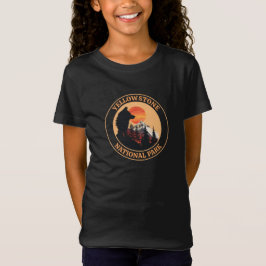 Yellowstone National Park, Sunset Varg Art, Circle T Shirt