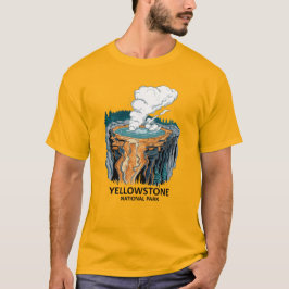 Yellowstone National Park supervulcano T Shirt