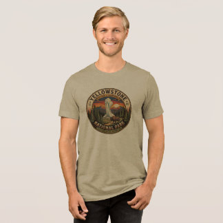 Yellowstone National Park T-shirt för den ultimata